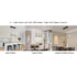 Javeriah 4 Light Black Gold Dimmable LED Pendant Light No Bulb Black Gold 12V Hanging Light