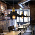 American Countryside Black Chandelier - Iron Body - Indoor Hanging Light
