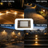 Antique Bronze LED Step Light Fixture | Brass Construction | Low Voltage - Oil Rubbed Bronze - Step Light