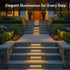 Antique Bronze LED Step Light Fixture | Brass Construction | Low Voltage - Oil Rubbed Bronze - Step Light