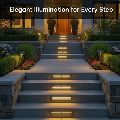 Antique Bronze LED Step Light Fixture | Brass Construction | Low Voltage - Oil Rubbed Bronze - Step Light