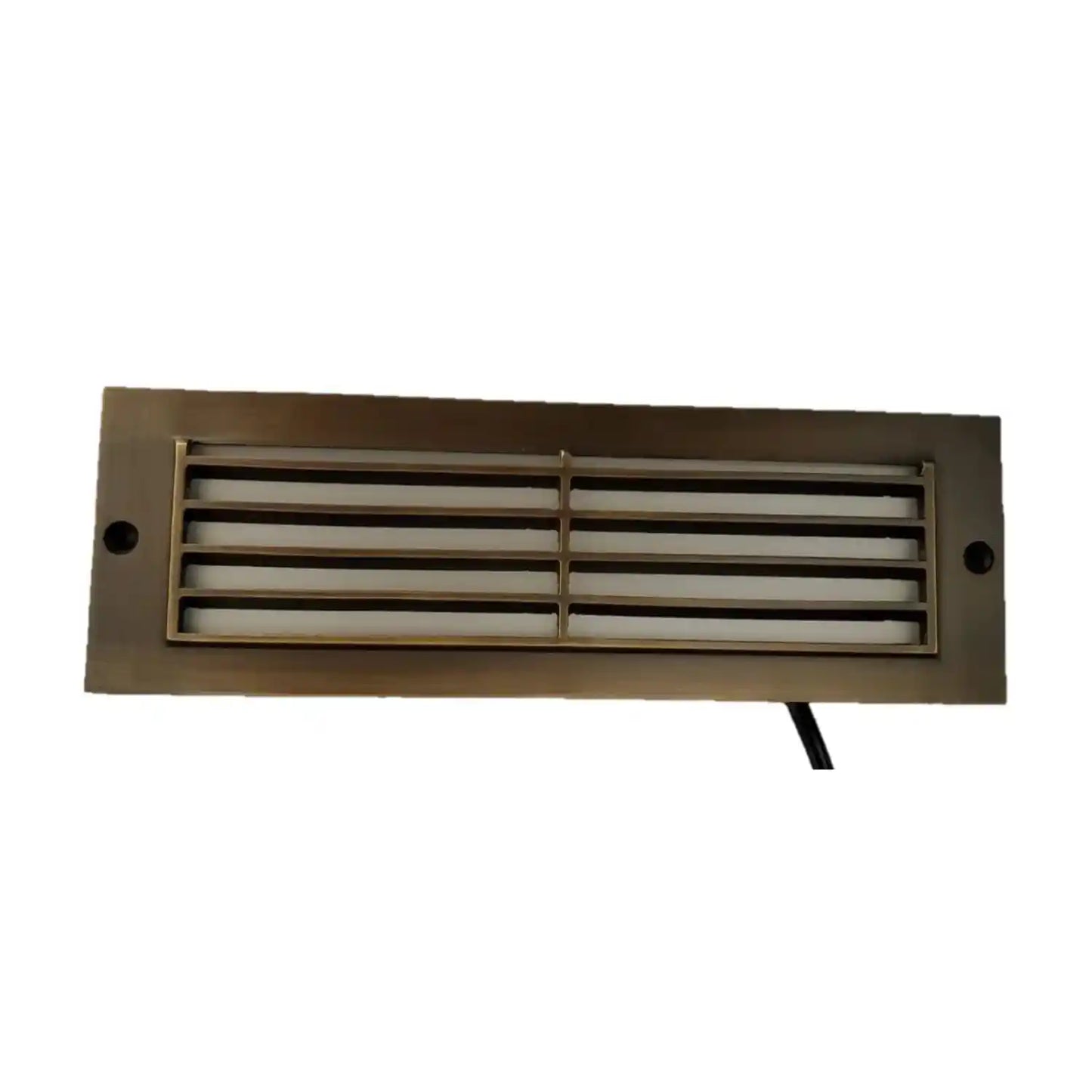 Antique Bronze LED Step Light Fixture | Brass Construction | Low Voltage - Oil Rubbed Bronze - Step Light