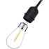 Backyard String Lights with Solar LED feature for Cozy Outdoor - 12m10 lights - 12V Hanging Light