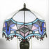 Baroque Style Tiffany Glass Tabletop Lamp - No Bulb - Table Lamp