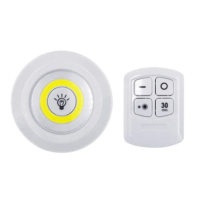 Battery Operated Dimmable LED Lights with Remote Control for Cabinets - 5w / One belt one - Light Bulb