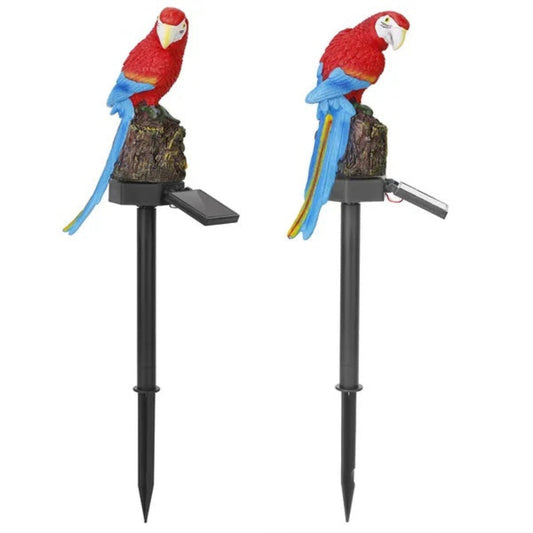 Solar Garden Light Outdoor – IP65 Waterproof Parrot Decor with Auto On/Off