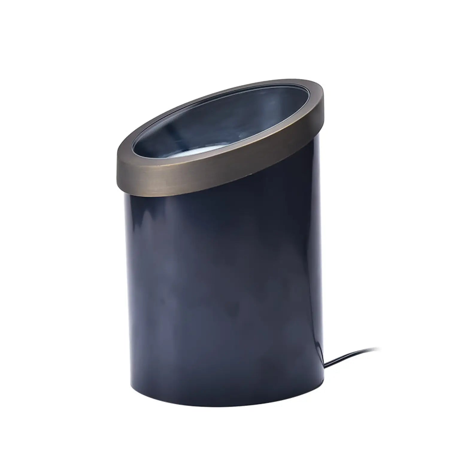 Bevel Inground Light with Durable PVC Housing and Solid Brass Construction - Well Light