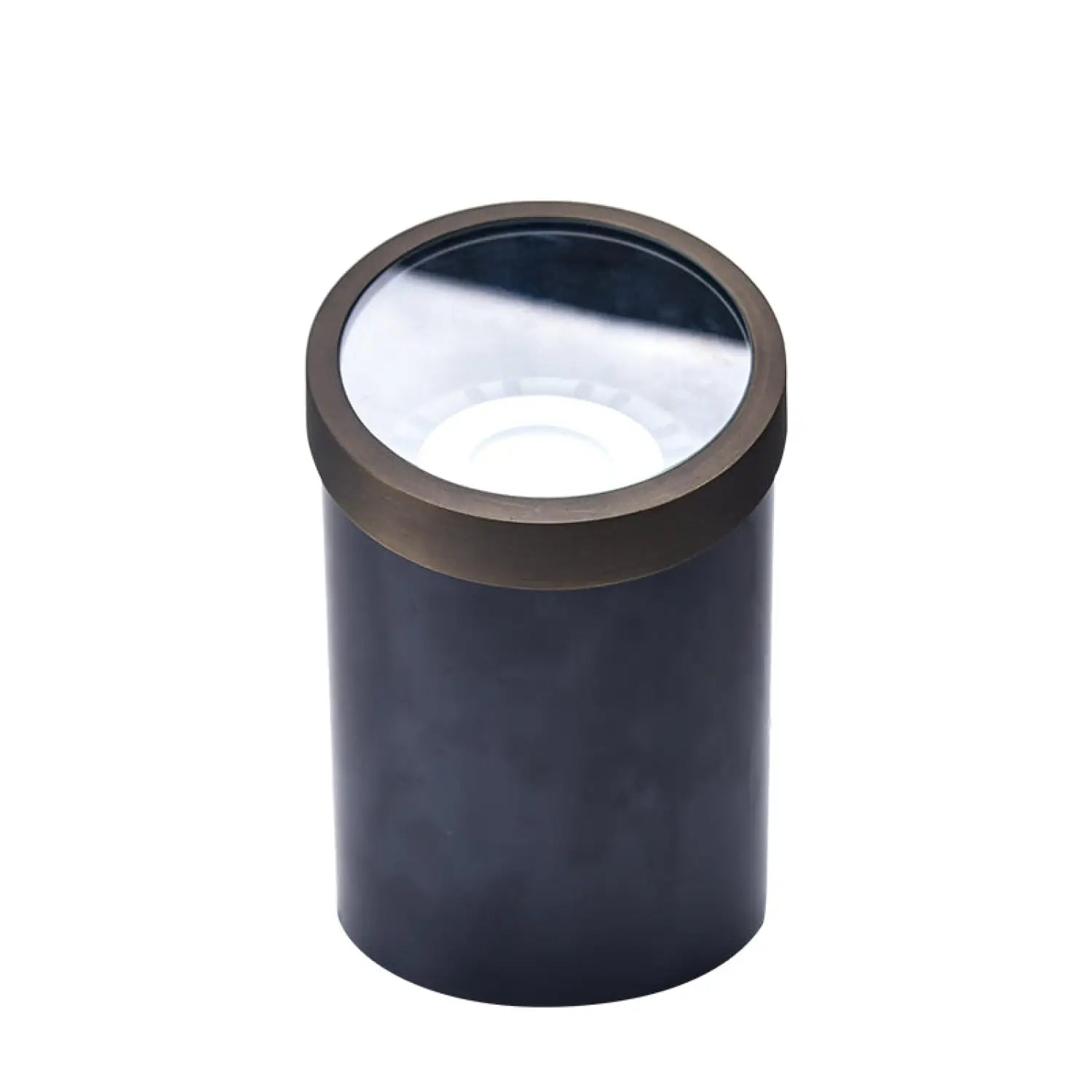 Bevel Inground Light with Durable PVC Housing and Solid Brass Construction - Well Light