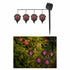 Bird Solar Light for Fence with Waterproof & LED for Decor - Ladybug - Solar Light