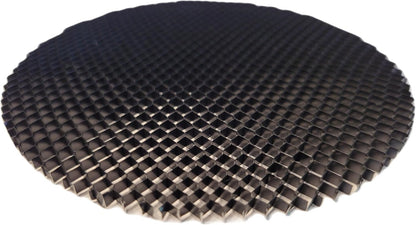 Black Aluminum Honeycomb Lighting Louver for MR16 Bulbs 2 Pack / Honeycomb Louver Honeycomb Louver