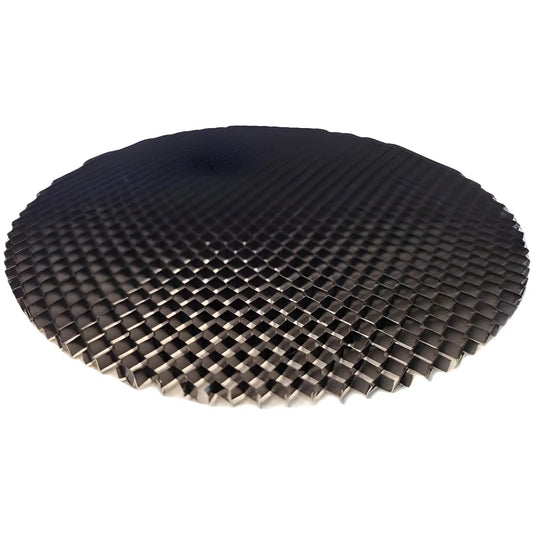 Black Aluminum Honeycomb Lighting Louver for PAR20 | PAR30 | and Some PAR38 Bulbs - 10 Pack - Honeycomb Louver