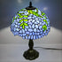 Blue Wisteria Tiffany Glass Tabletop Lamp - No Bulb - Table Lamp
