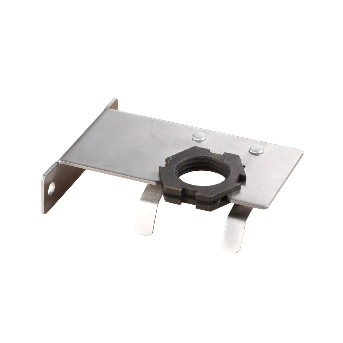 Brass and Stainless Steel Gutter Mount for Outdoor Light Fixtures - Accessory