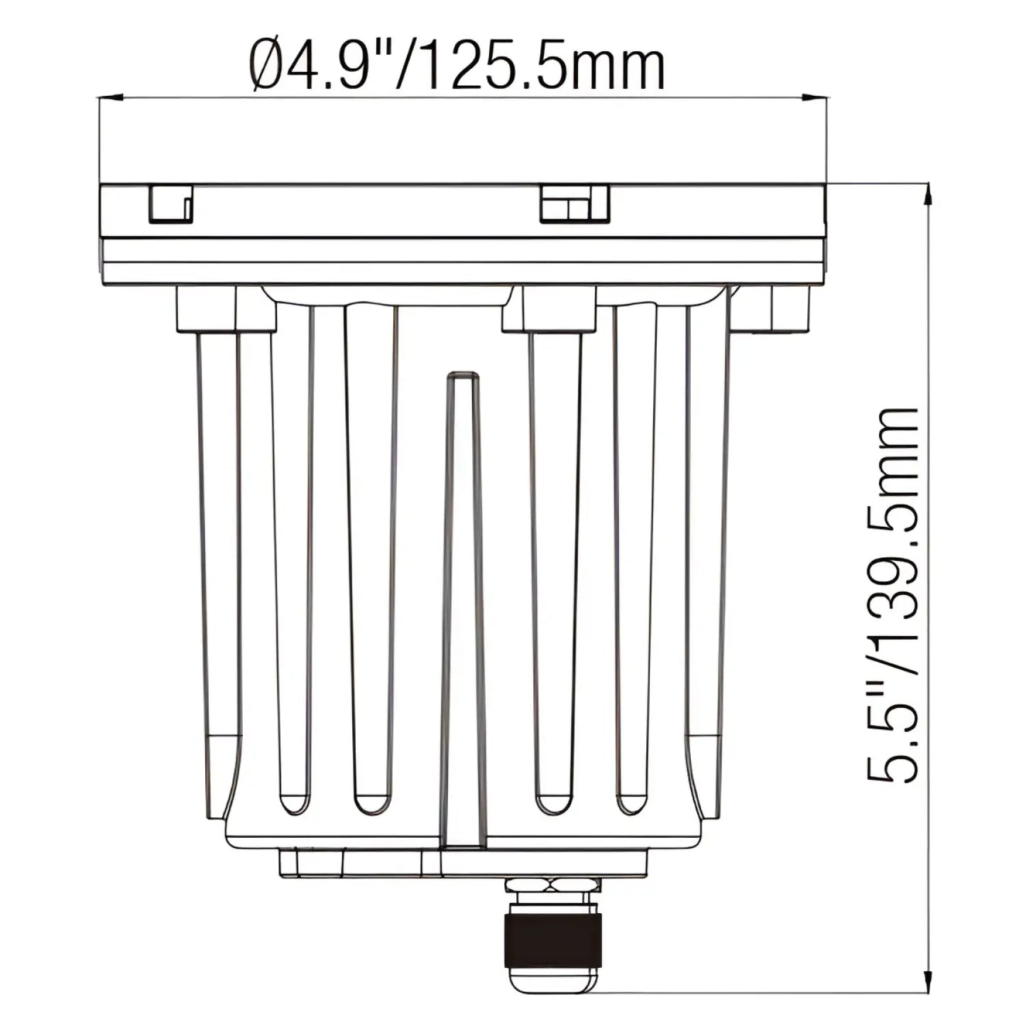 Brass Inground Lights for MR16 Bulbs with Brass and PVC Construction - Well Light