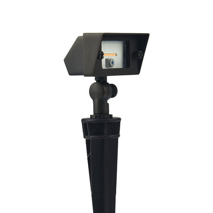 Brass Integrated Flood Light