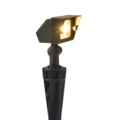 Brass Integrated Flood Light