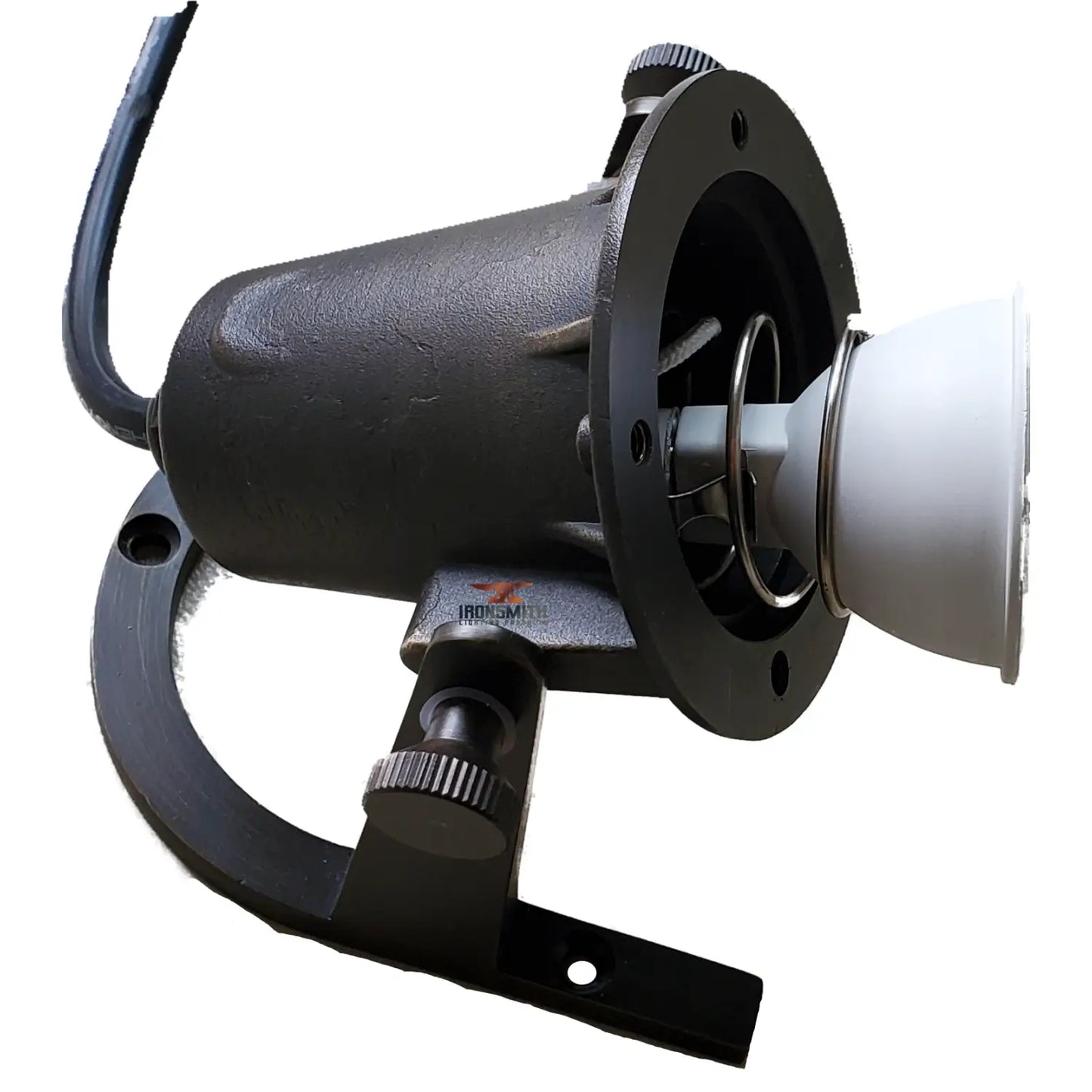 Cast Brass Adjustable Underwater Spot Light Fixture With 25’ Ft of Wire - Underwater Light Fixture
