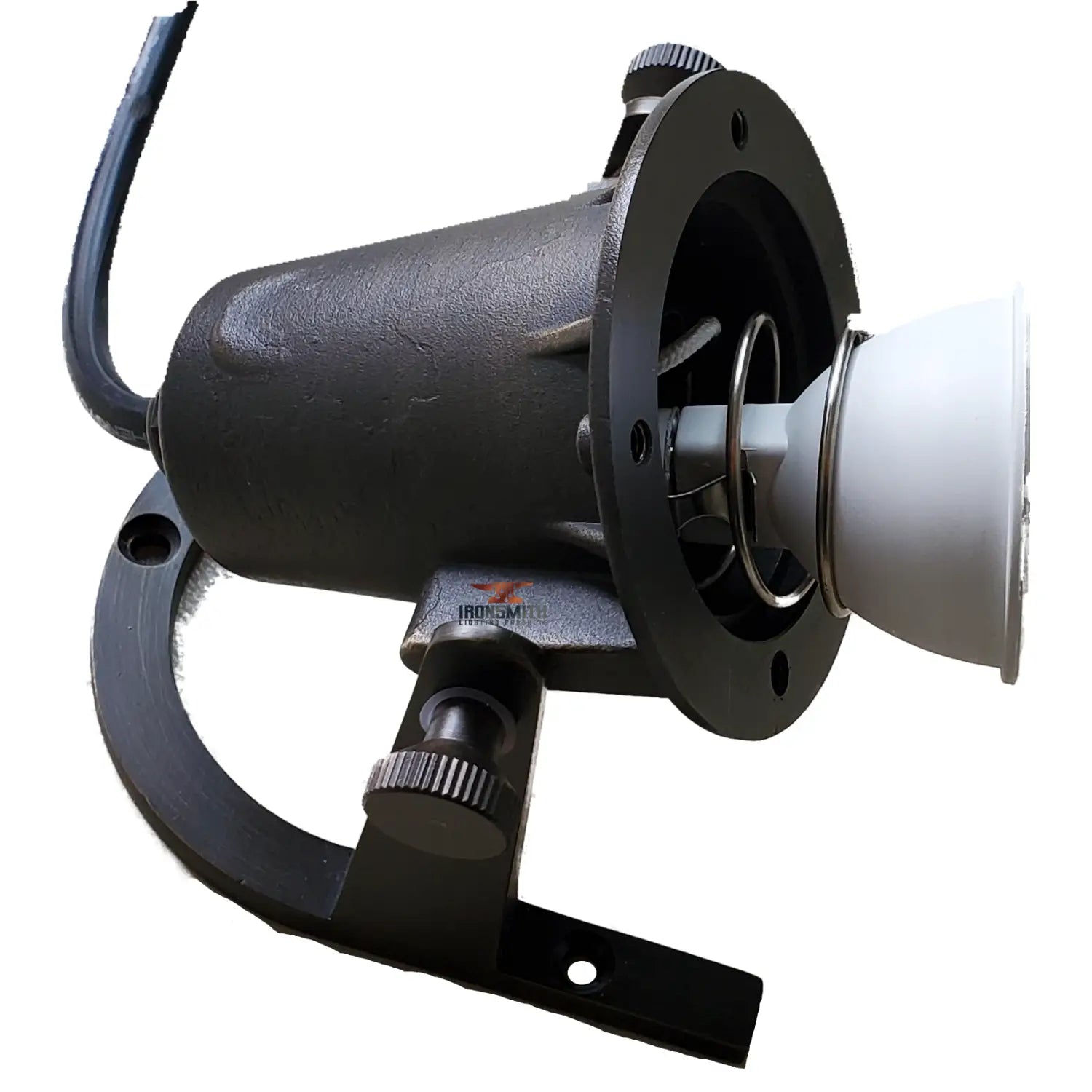 Cast Brass Adjustable Underwater Spot Light Fixture With 25’ Ft of Wire - Underwater Light Fixture