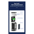 Bright and Durable Solar Lights for Backyard Illumination - Wall Mount Fixture