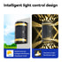 Bright and Durable Solar Lights for Backyard Illumination - Wall Mount Fixture