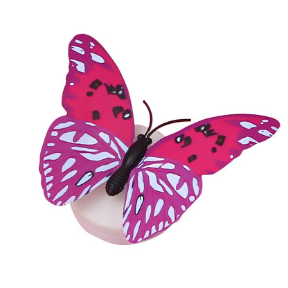 Single Layer Light-emitting Butterfly Wall Self-adhesive Sticker - Single Box - 12V Hanging Light