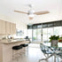 Ceiling Fans with Light with Reversible DC Motor and Adjustable Speed - White - Ceiling Fan
