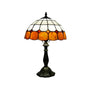 Check Pattern Tiffany Glass Tabletop Lamp - No Bulb - Table Lamp