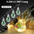 Christmas Globe Lights – Warm String LED Festive Indoor Decor - Warm White - Decorative Lights