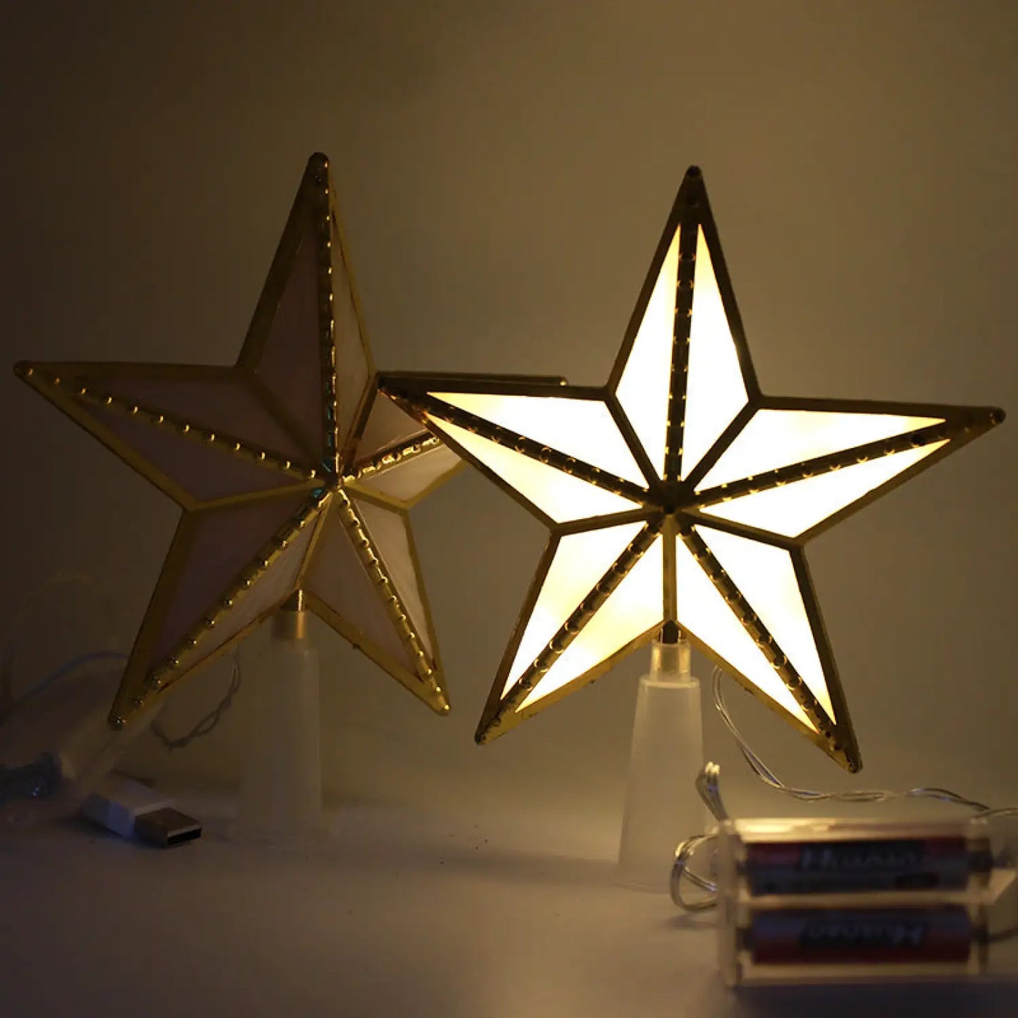 Classic Christmas Tree Top Star Light for Festive Decoration - Christmas Light