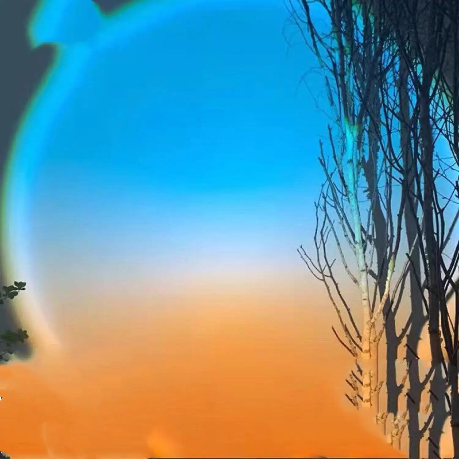 Colorful LED Astronaut Night Lamp for Bedrooms and Home Decor - Breaking Dawn(chargeable) / USB - Projector Light