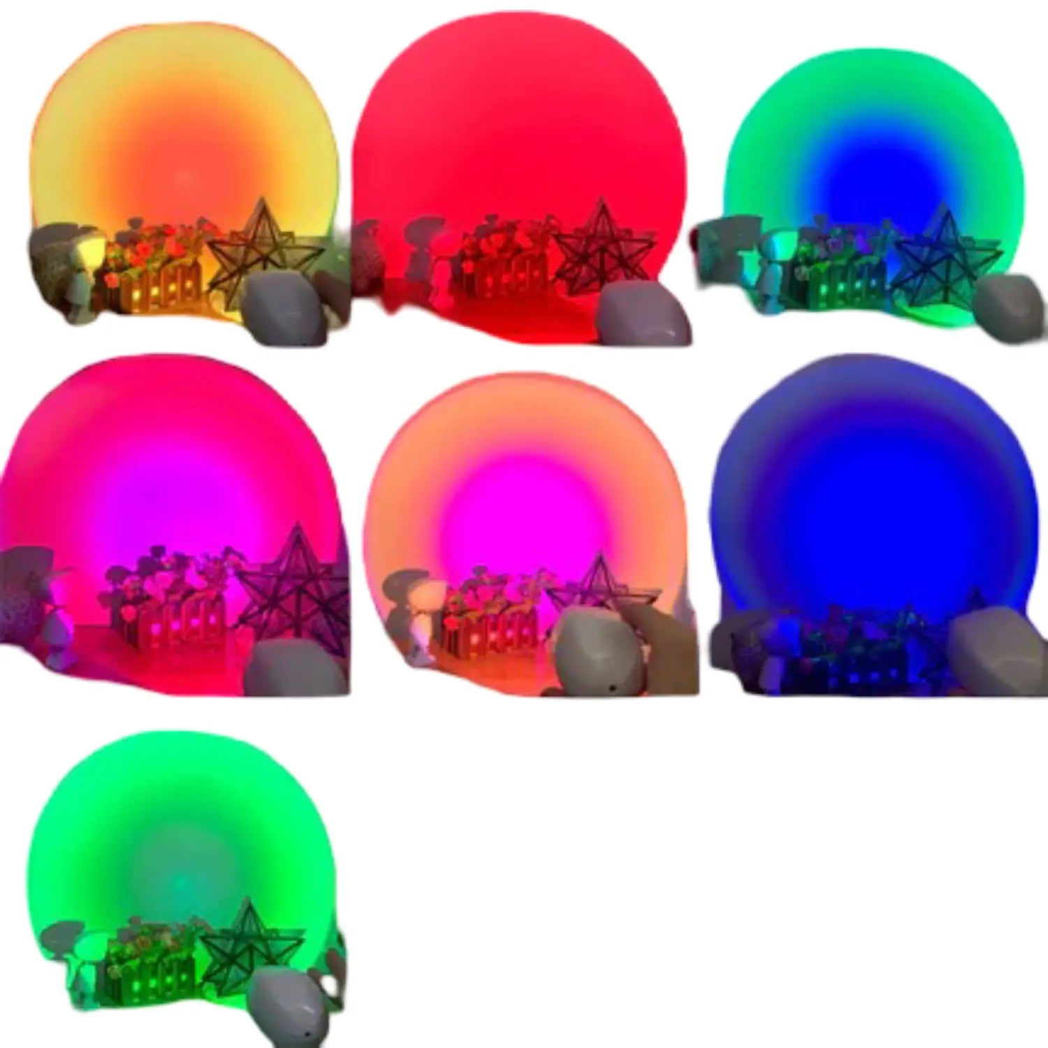 Colorful LED Astronaut Night Lamp for Bedrooms and Home Decor - Colorful Astronaut (chargeable) / USB - Projector Light