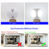 Compact Foldable Ball Light with Football Shape and LED Glow - 12V Hanging Light