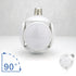 Compact Foldable Ball Light with Football Shape and LED Glow - 12V Hanging Light