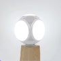Compact Foldable Ball Light with Football Shape and LED Glow - Cold white / 6500K - 12V Hanging Light