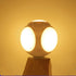 Compact Foldable Ball Light with Football Shape and LED Glow - Warm white / 3000K - 12V Hanging Light
