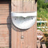 Compact Solar Light for Wall with Elegant Water Drop Lighting for Outdoor - 12V Hanging Light