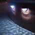 Compact Solar Light for Wall with Elegant Water Drop Lighting for Outdoor - 12V Hanging Light