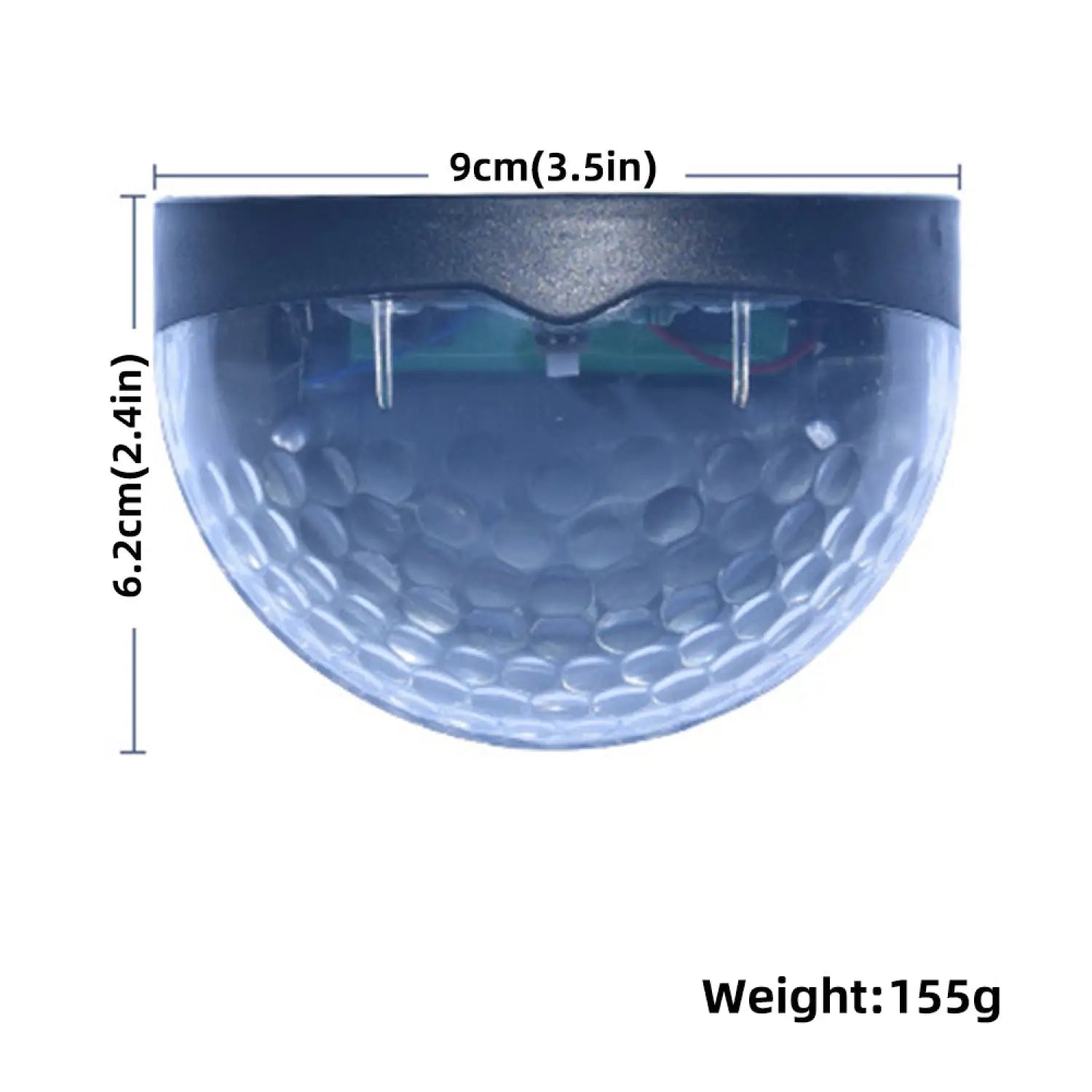 Compact Solar Light for Wall with Elegant Water Drop Lighting for Outdoor - 12V Hanging Light