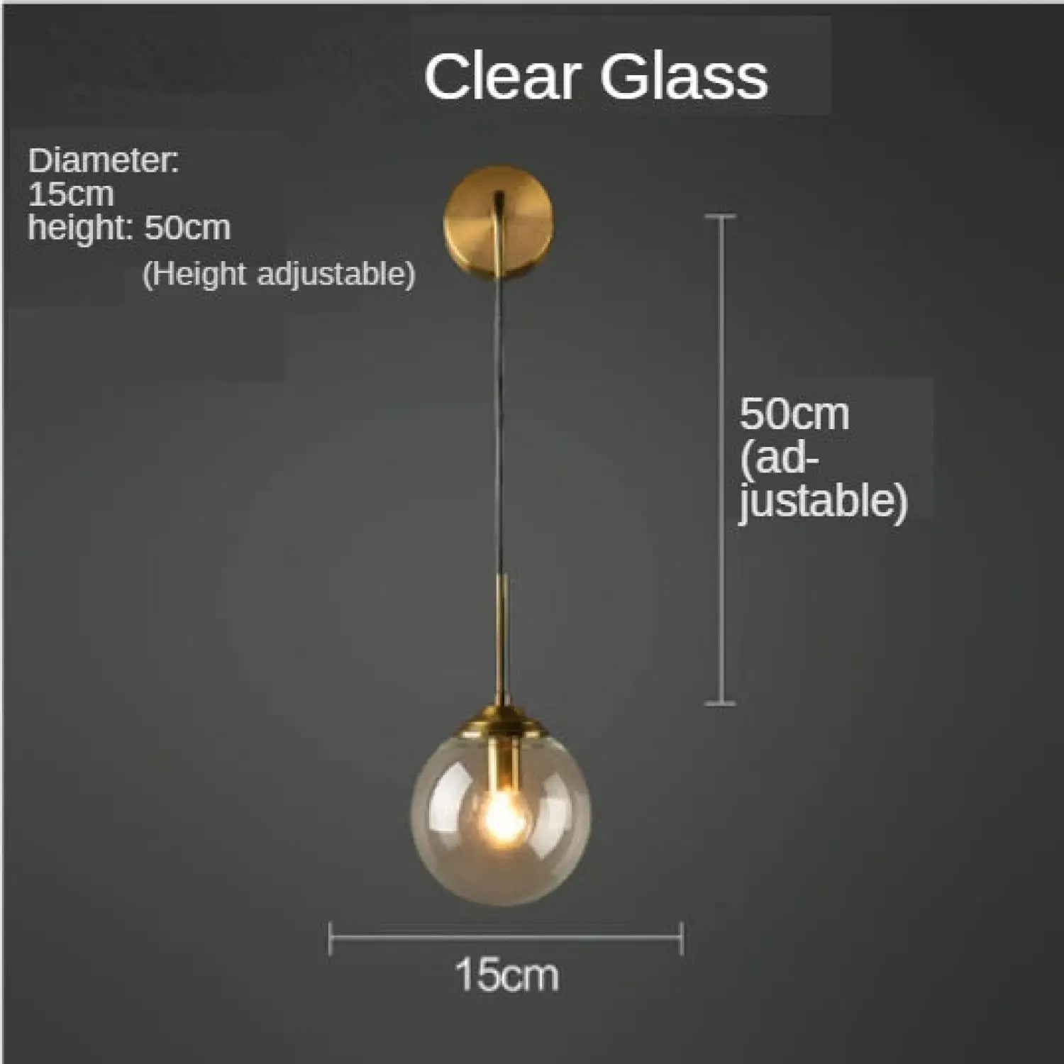Contemporary Modern Hanging Light Perfect for Bedroom Spaces - 12V Hanging Light