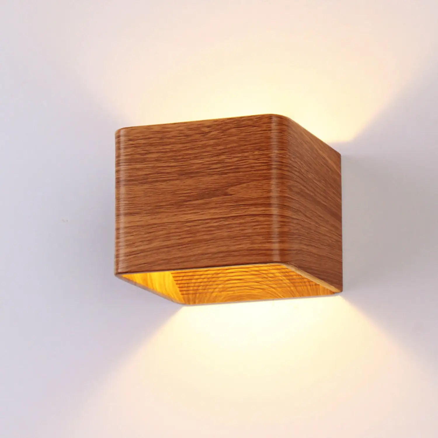 Contemporary Square Indoor LED Lamp for Living Spaces - 12V Hanging Light