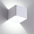 Contemporary Square Indoor LED Lamp for Living Spaces - White / Warm White - 12V Hanging Light