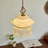 Copper and Glass Chandelier Light Bulbs LED Pendant - Indoor Hanging Light