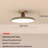 Cream Ceiling Light for Bedroom with Full Spectrum Lighting - 12V Hanging Light