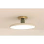 Cream Ceiling Light for Bedroom with Full Spectrum Lighting - Beige 40m 3Color Light - 12V Hanging Light