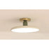 Cream Ceiling Light for Bedroom with Full Spectrum Lighting - Beige 50m 3Color Light - 12V Hanging Light