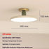 Cream Ceiling Light for Bedroom with Full Spectrum Lighting - 12V Hanging Light
