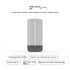 Creative Atmosphere Tent Light with LED Rechargeable Durable Feature - Light Fixture