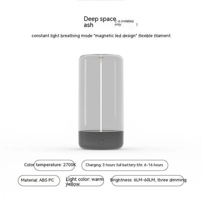 Creative Atmosphere Tent Light with LED Rechargeable Durable Feature - Light Fixture
