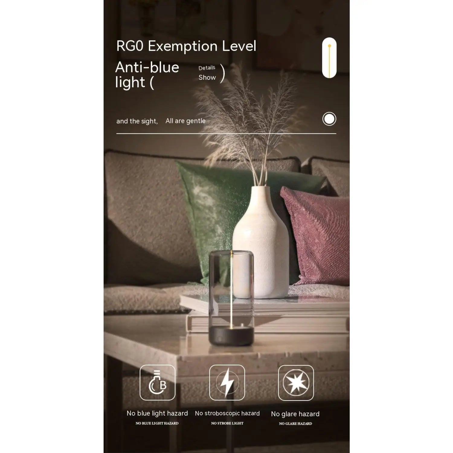 Creative Atmosphere Tent Light with LED Rechargeable Durable Feature - Light Fixture
