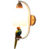 Creative Bird Lamp with Solid Wood Design for Aisle & Living Room - Wall Mount Fixture